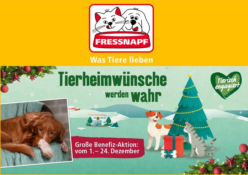 Weihnachtsaktion Fressnapf Bensheim