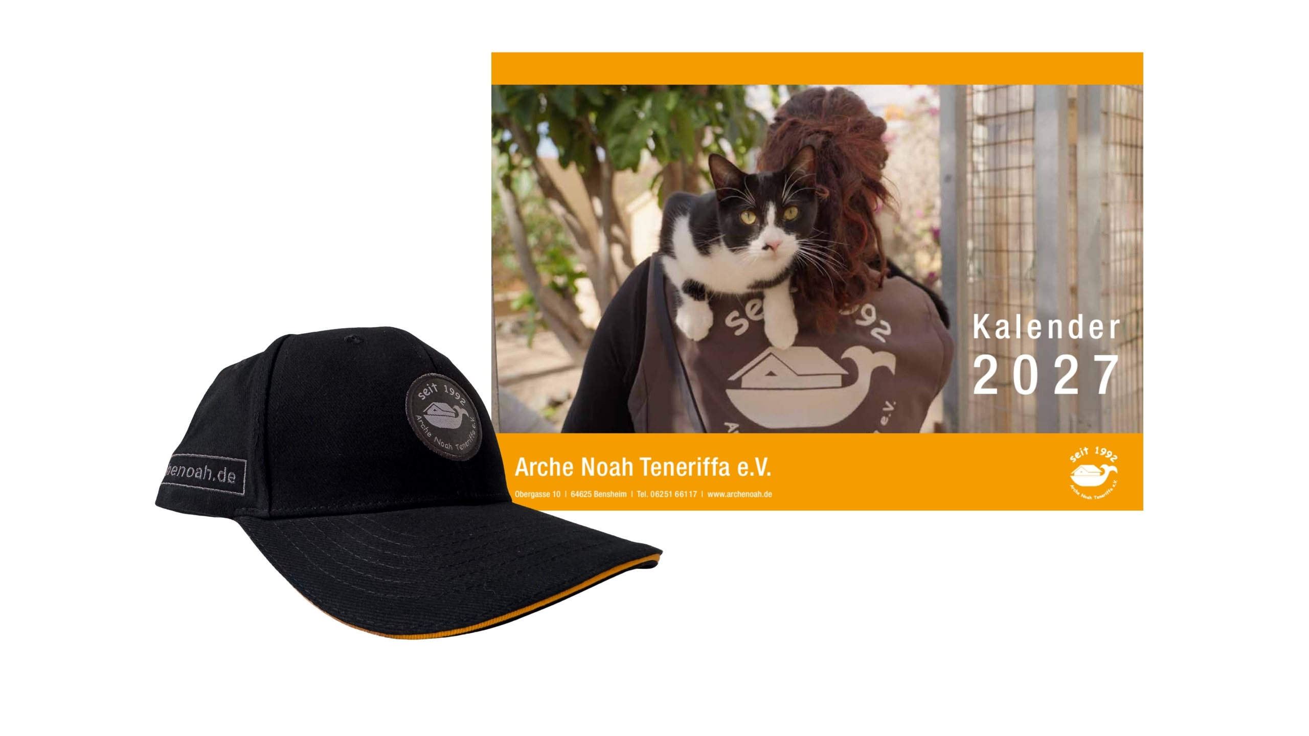 NEU: Arche Noah Wandkalender 2027 & Basecap